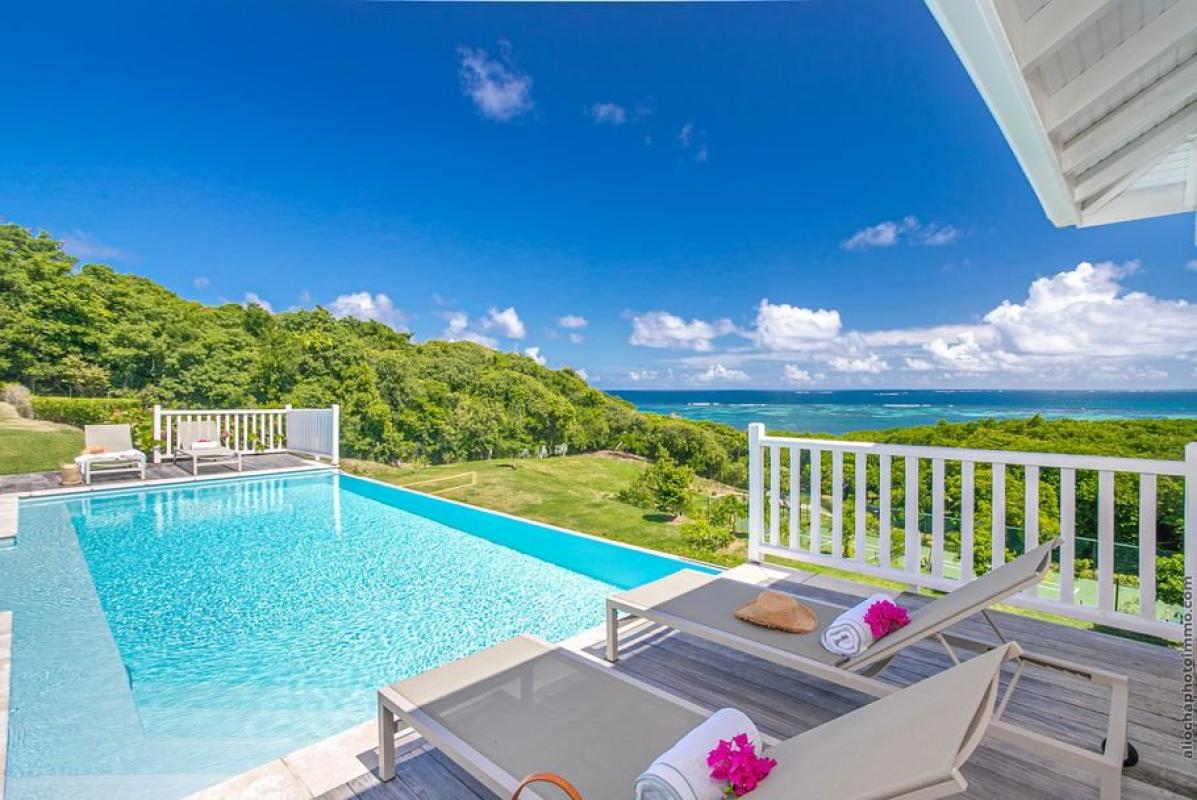 Location_Villa_Le_Vauclin_Martinique_12 personnes - vue piscine et mer